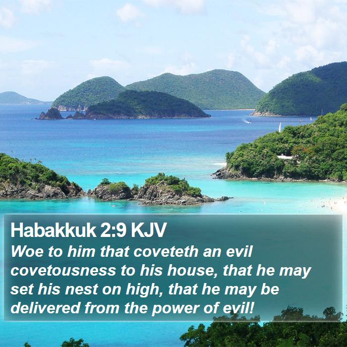 Habakkuk 2:9 KJV Bible Study