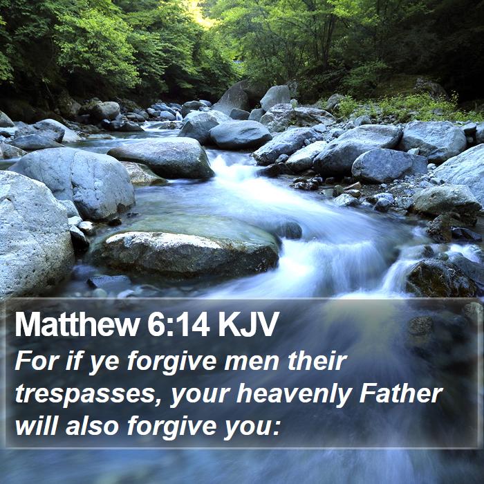 Matthew 6:14 KJV Bible Study