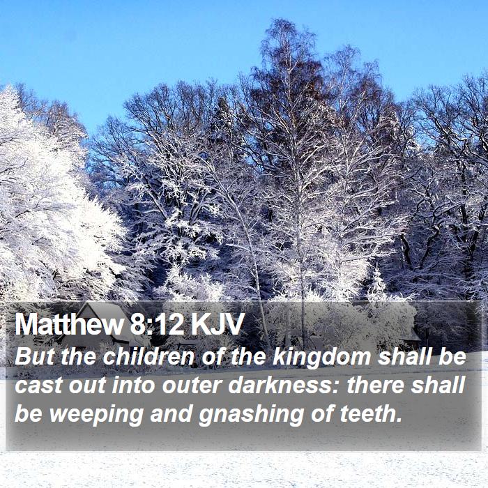 Matthew 8:12 KJV Bible Study