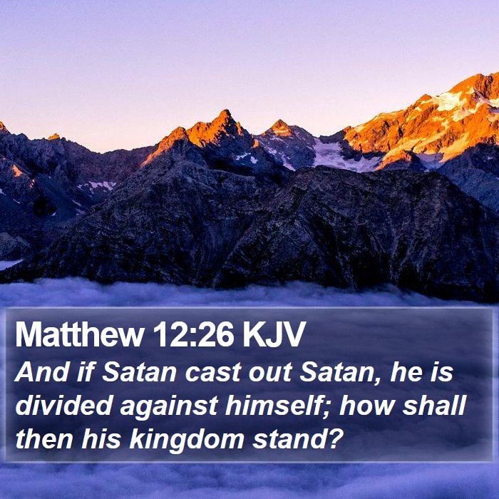 Matthew 12:26 KJV Bible Study