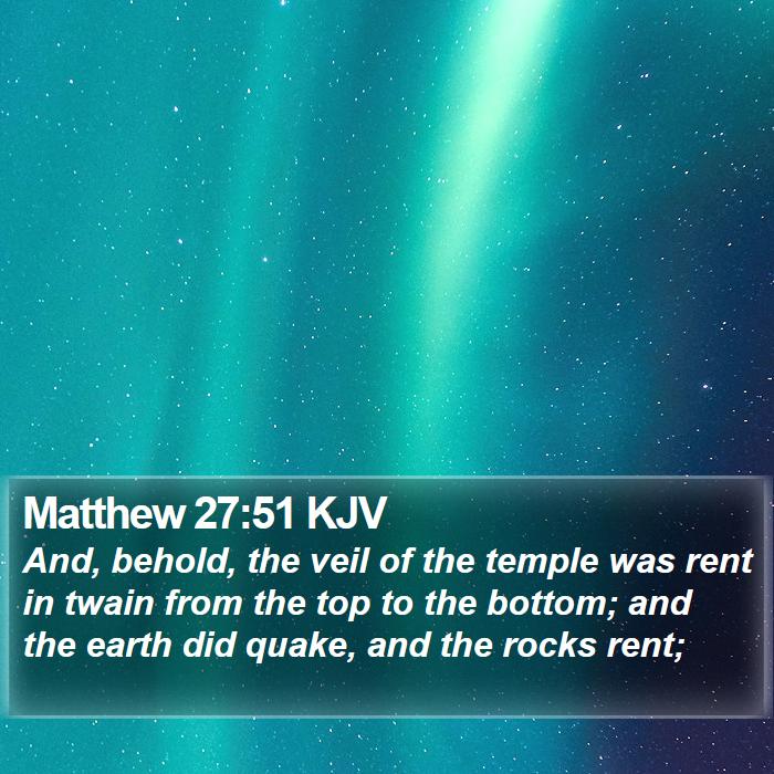 Matthew 27:51 KJV Bible Study