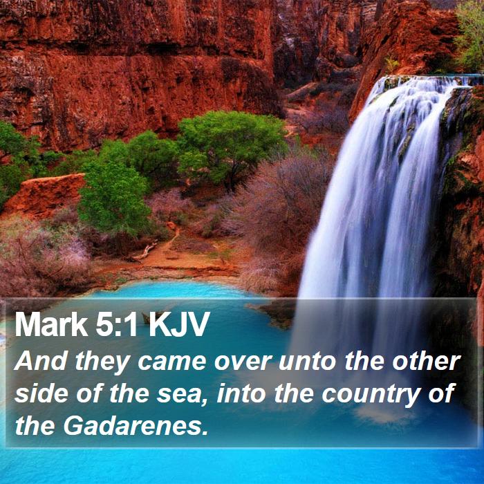 Mark 5:1 KJV Bible Study