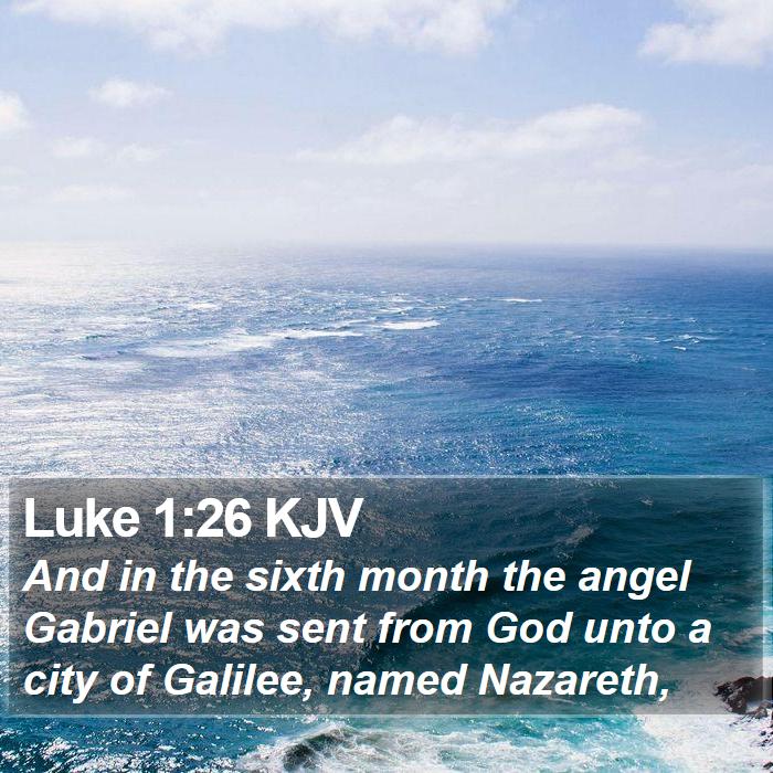 Luke 1:26 KJV Bible Study