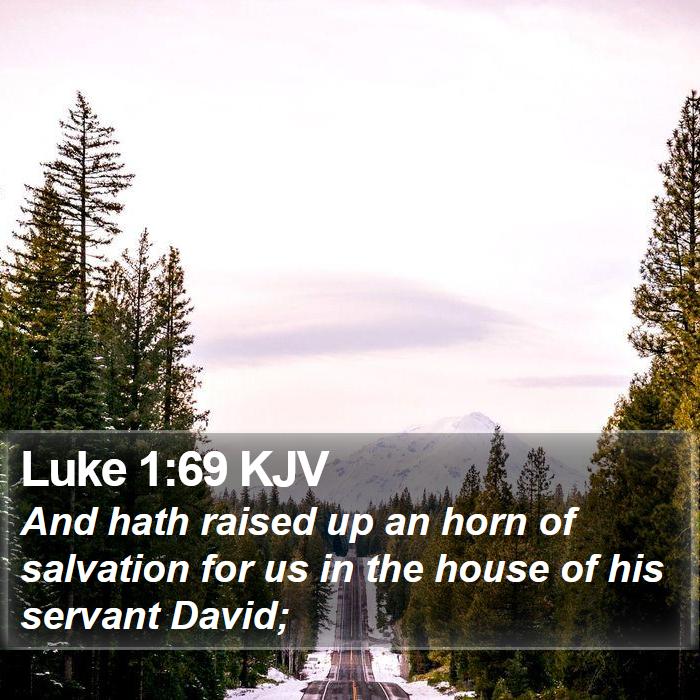 Luke 1:69 KJV Bible Study