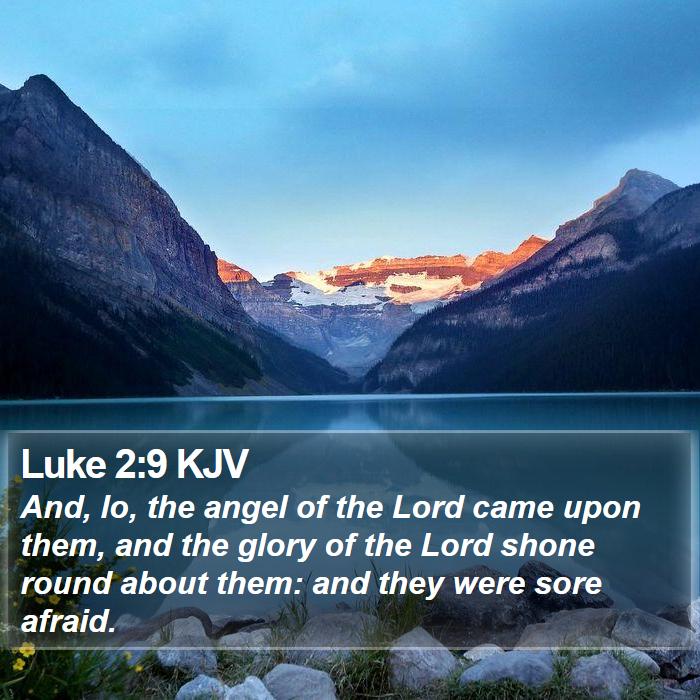 Luke 2:9 KJV Bible Study