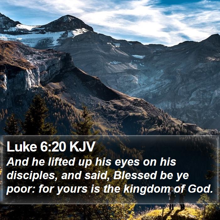 Luke 6:20 KJV Bible Study