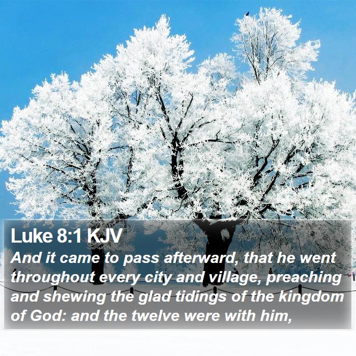 Luke 8:1 KJV Bible Study