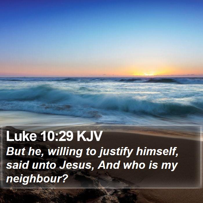 Luke 10:29 KJV Bible Study