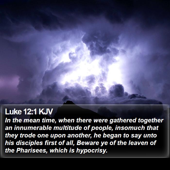 Luke 12:1 KJV Bible Study