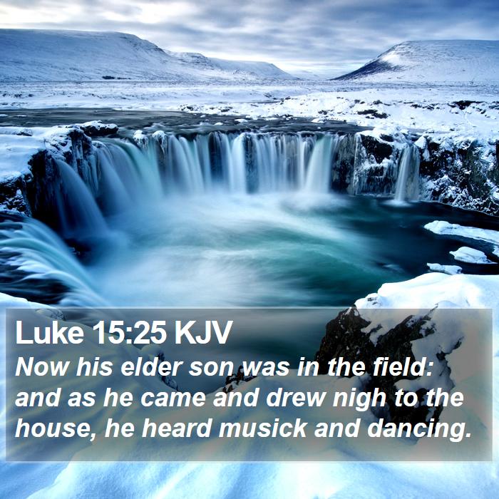 Luke 15:25 KJV Bible Study