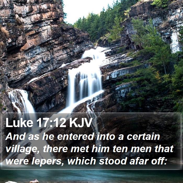 Luke 17:12 KJV Bible Study