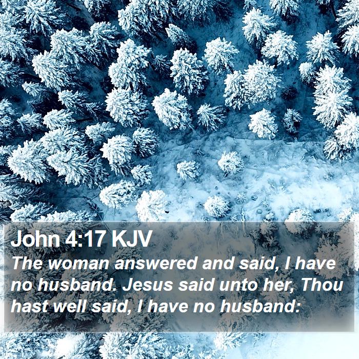 John 4:17 KJV Bible Study