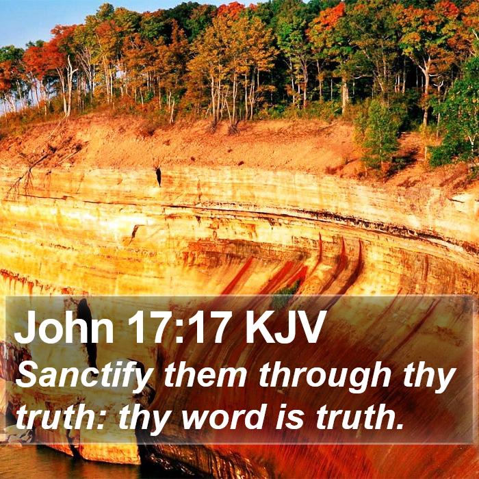 John 17:17 KJV Bible Study