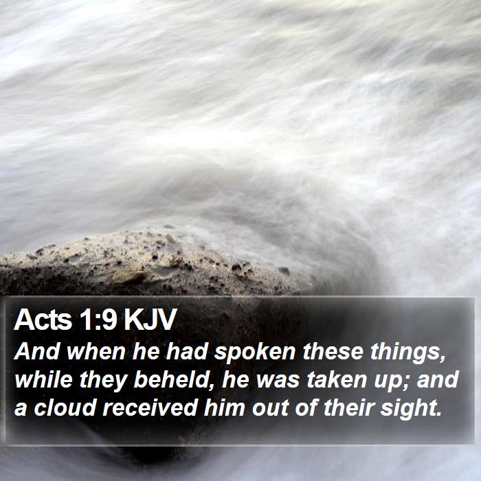 Acts 1:9 KJV Bible Study