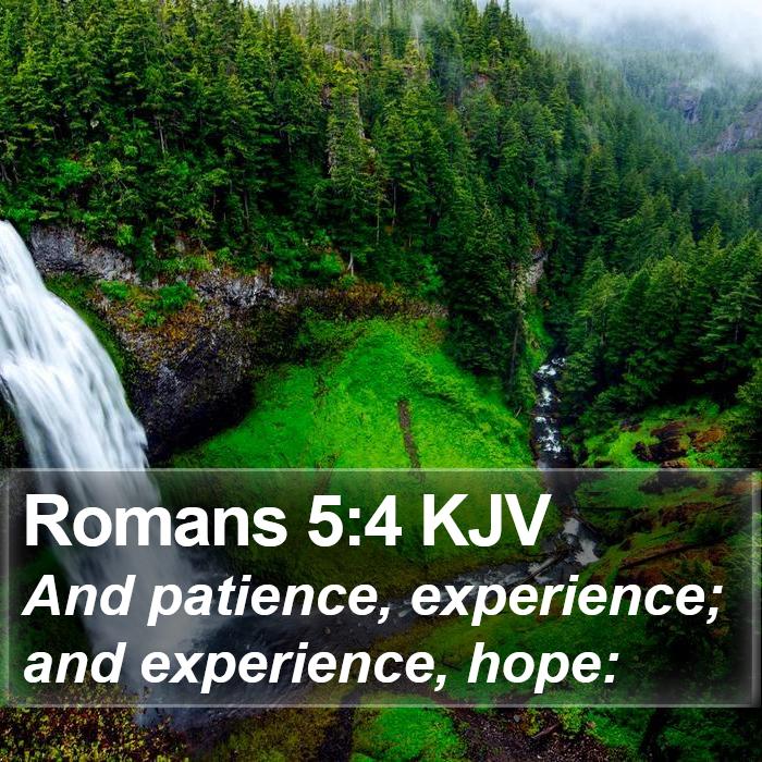 Romans 5:4 KJV Bible Study