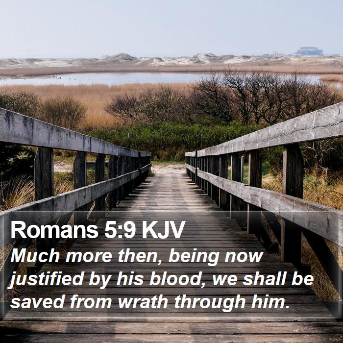 Romans 5:9 KJV Bible Study