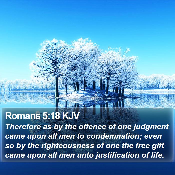 Romans 5:18 KJV Bible Study