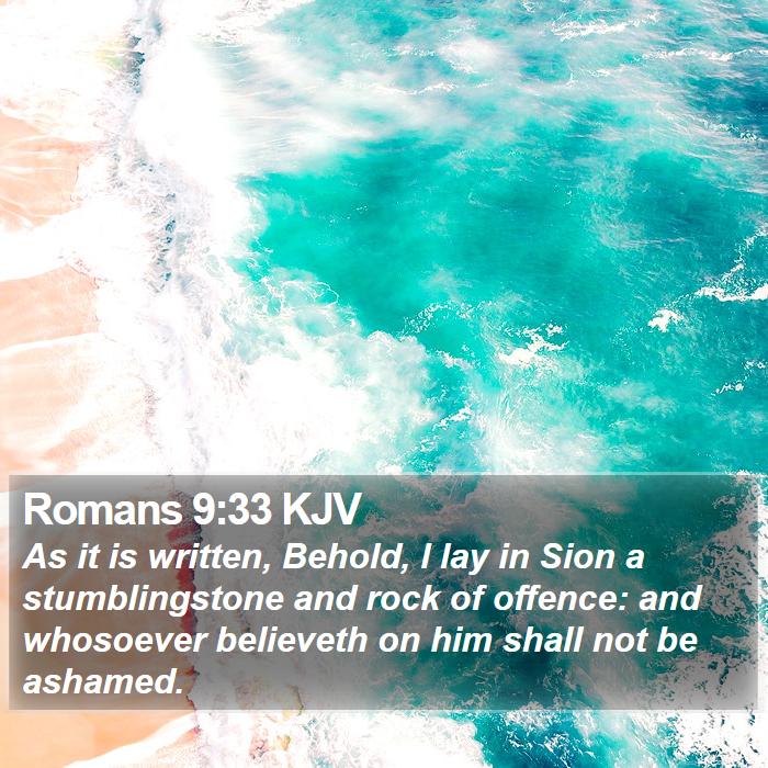 Romans 9:33 KJV Bible Study