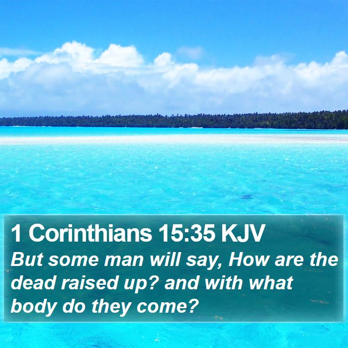 1 Corinthians 15:35 KJV Bible Study