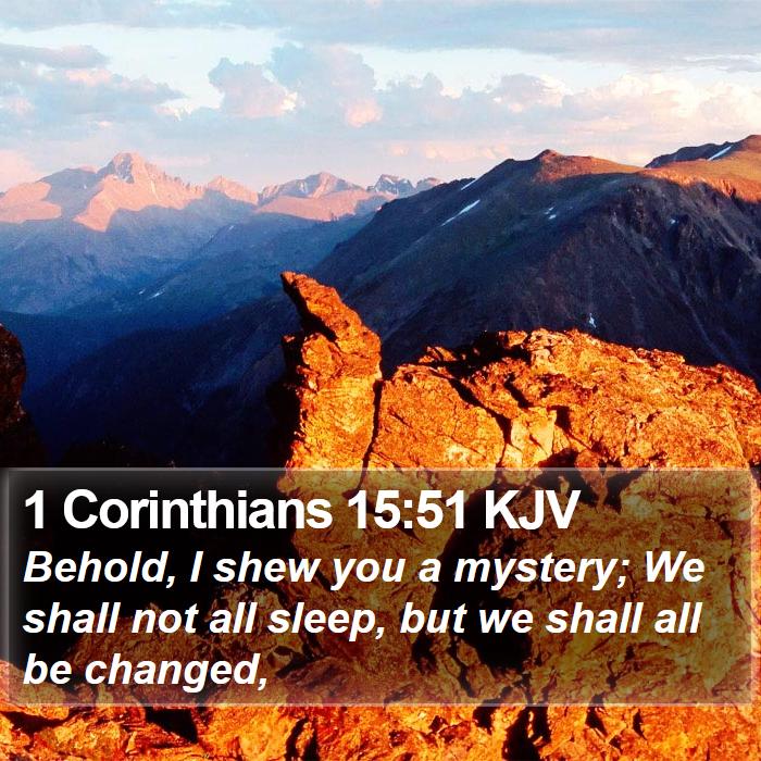 1 Corinthians 15:51 KJV Bible Study