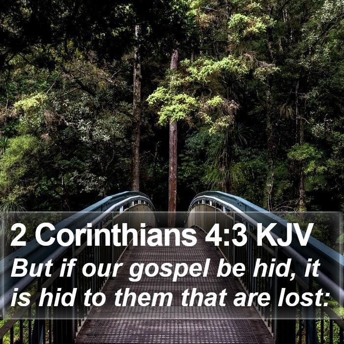 2 Corinthians 4:3 KJV Bible Study