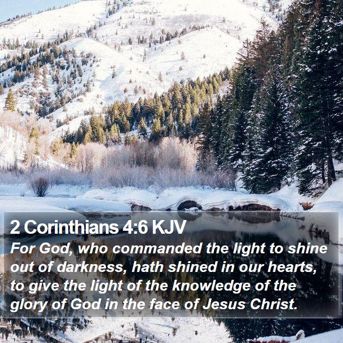 2 Corinthians 4:6 KJV Bible Study