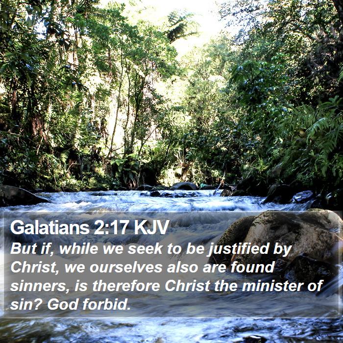 Galatians 2:17 KJV Bible Study