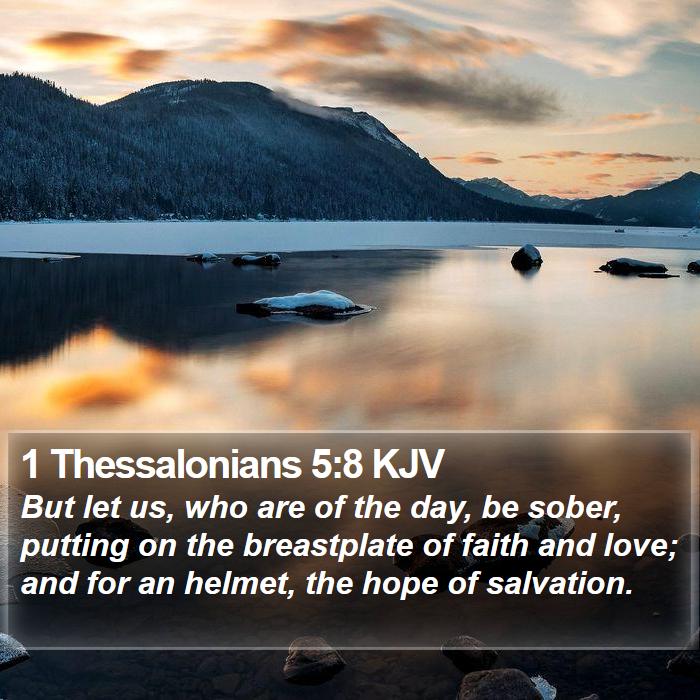 1 Thessalonians 5:8 KJV Bible Study