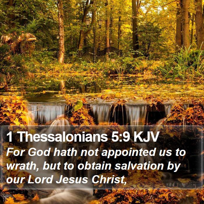 1 Thessalonians 5:9 KJV Bible Study