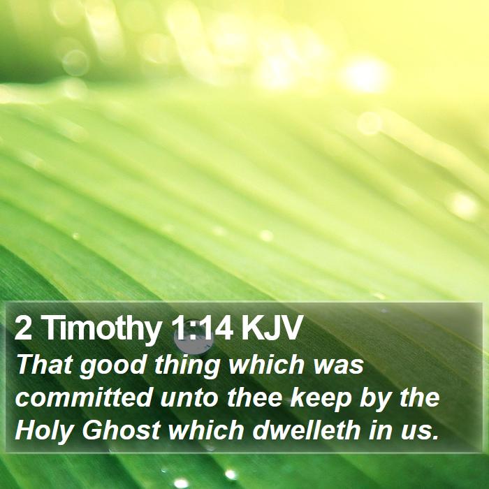 2 Timothy 1:14 KJV Bible Study