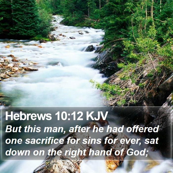 Hebrews 10:12 KJV Bible Study