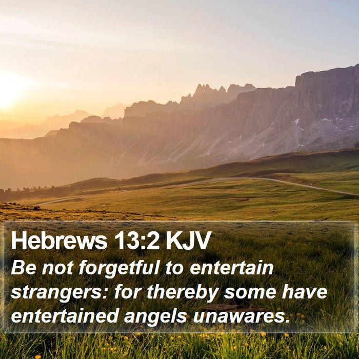 Hebrews 13:2 KJV Bible Study