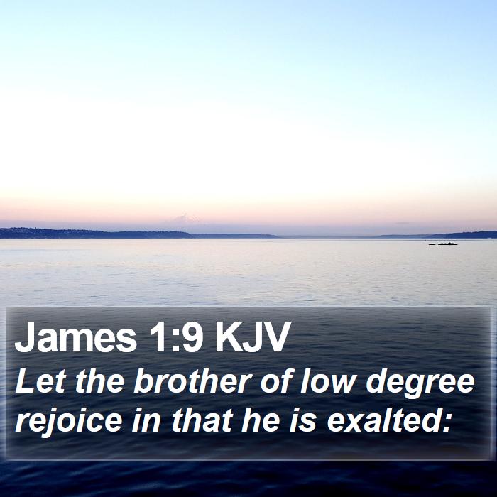 James 1:9 KJV Bible Study