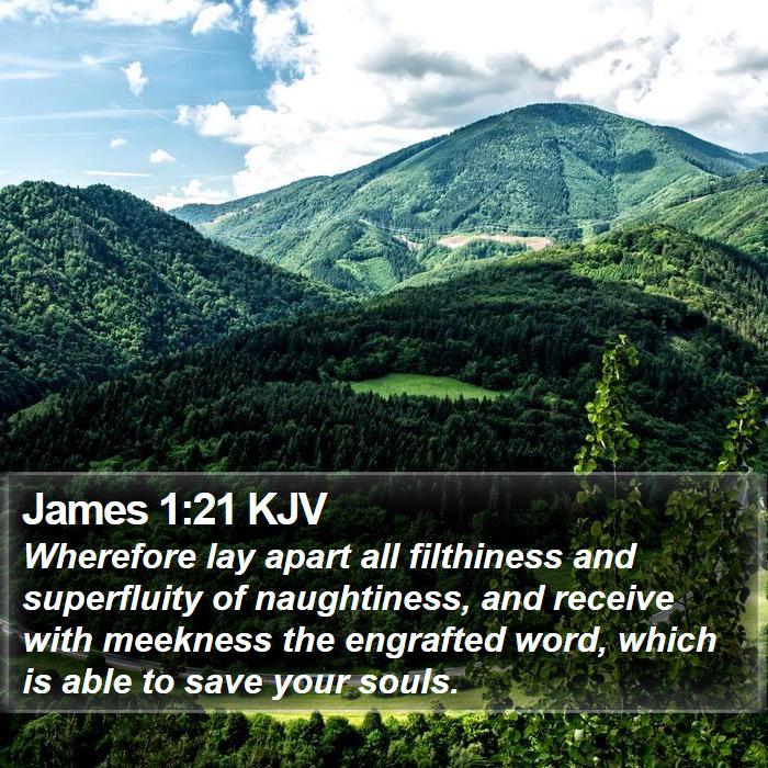 James 1:21 KJV Bible Study