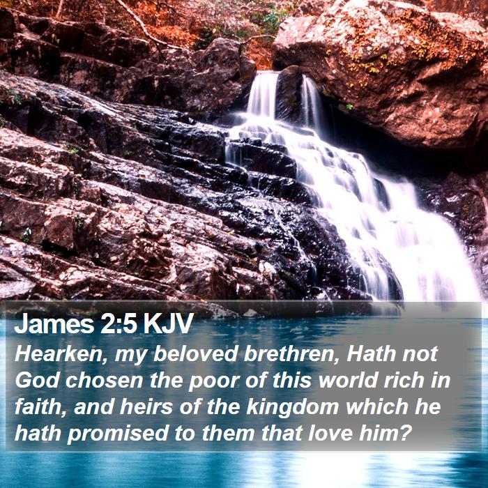 James 2:5 KJV Bible Study