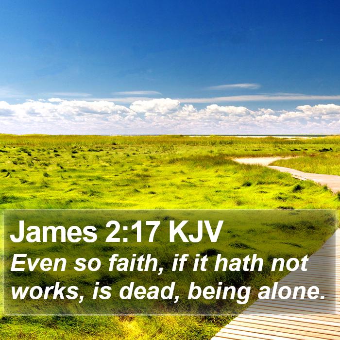 James 2:17 KJV Bible Study