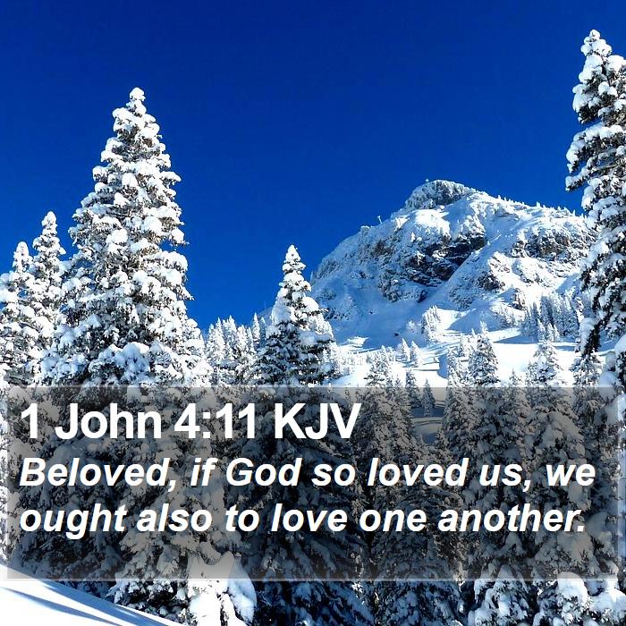 1 John 4:11 KJV Bible Study