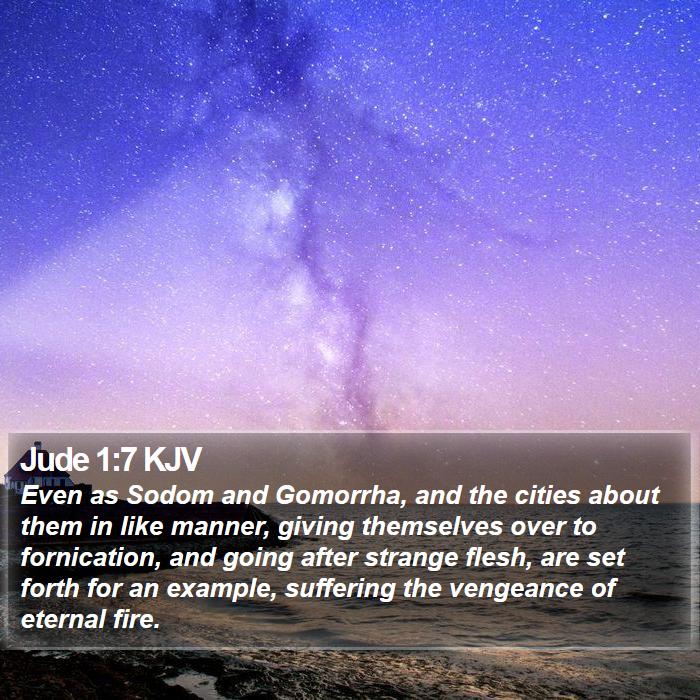 Jude 1:7 KJV Bible Study