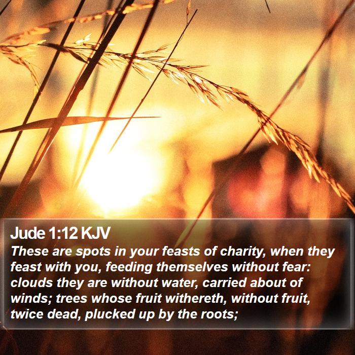 Jude 1:12 KJV Bible Study