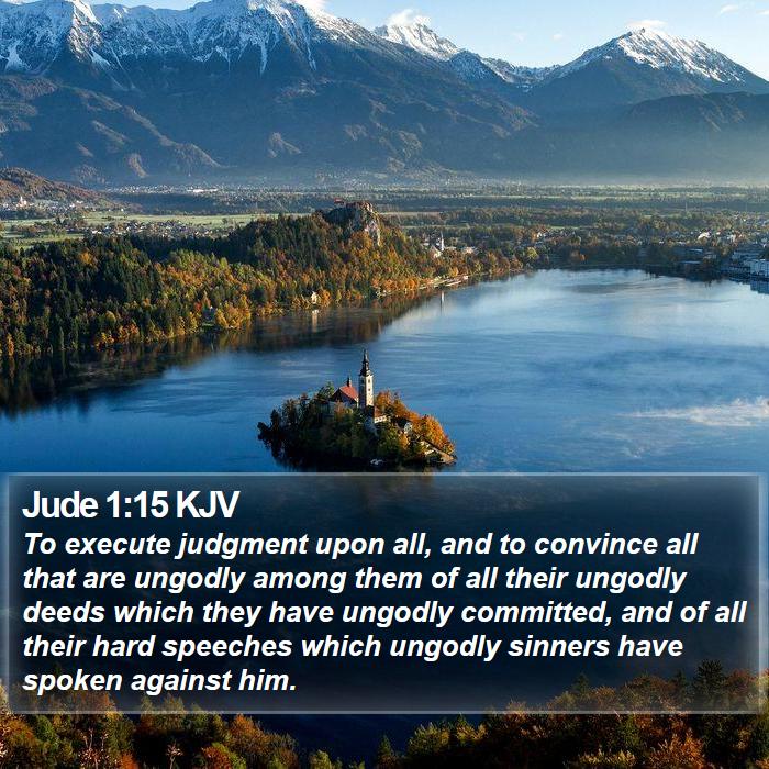 Jude 1:15 KJV Bible Study