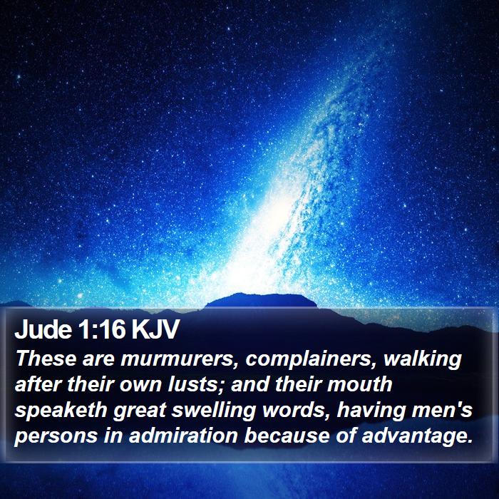 Jude 1:16 KJV Bible Study