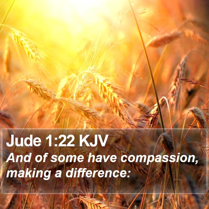 Jude 1:22 KJV Bible Study