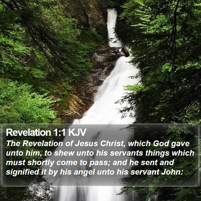 Revelation 1:1 KJV Bible Study