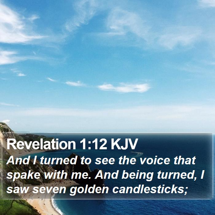 Revelation 1:12 KJV Bible Study