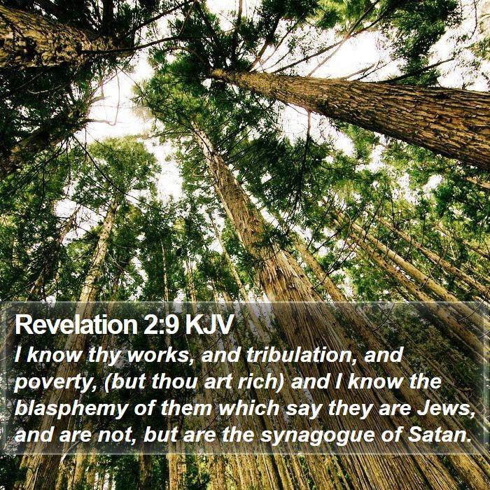 Revelation 2:9 KJV Bible Study