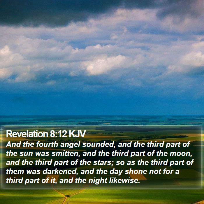 Revelation 8:12 KJV Bible Study