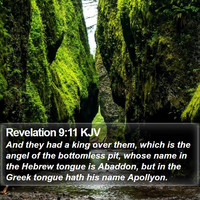 Revelation 9:11 KJV Bible Study