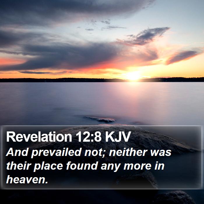 Revelation 12:8 KJV Bible Study