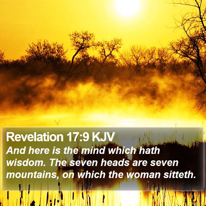 Revelation 17:9 KJV Bible Study